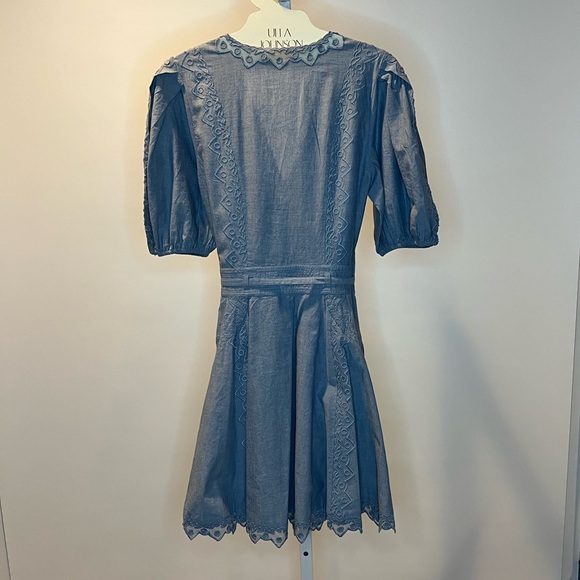 - NWT- Ulla Johnson Camila Mini dress Size 4 - Picture 12 of 14